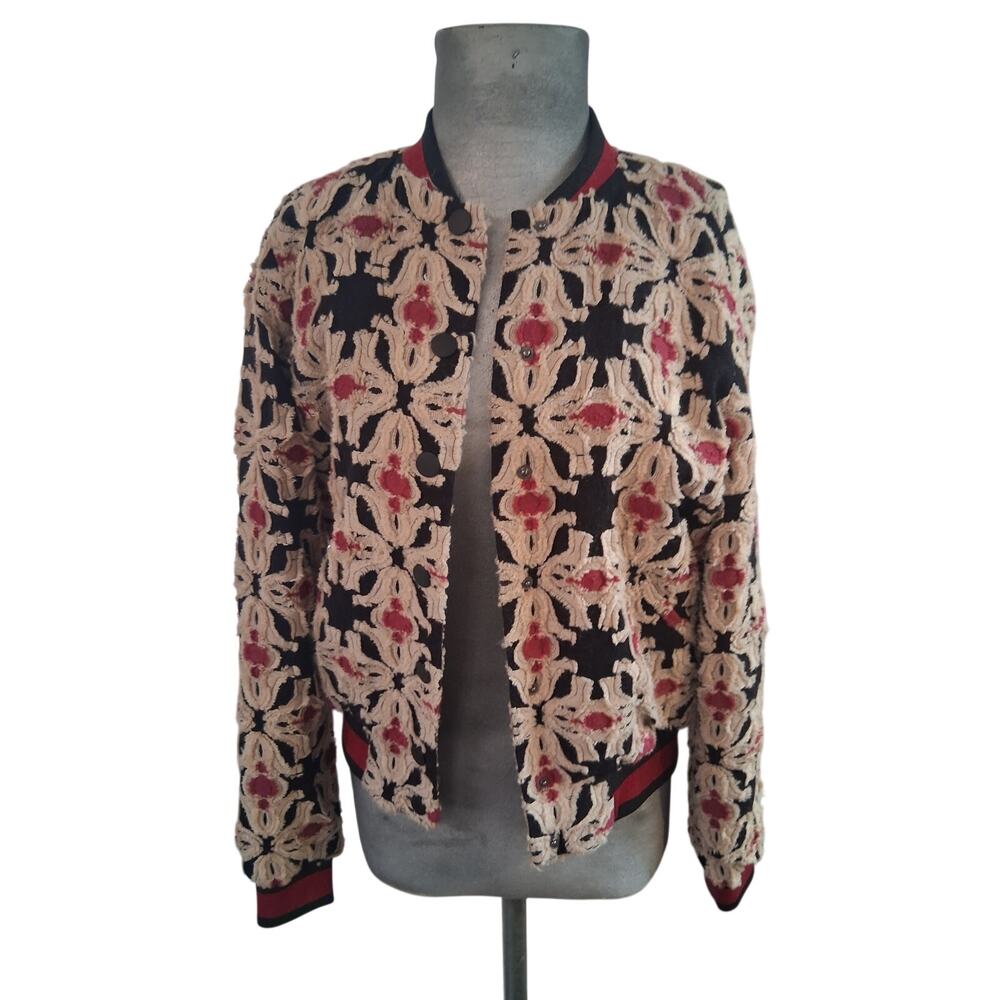 H&M textured bomber jacket